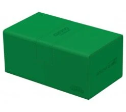 Ultimate Guard Twin Flip'n'Tray Eck Case 200+ XenoSkin Monocolor Green 12 Ultimate Guard Twin Flip'n'Tray Eck Case 200+ XenoSkin Monocolor Green -Card Game Shop ug 011246 4
