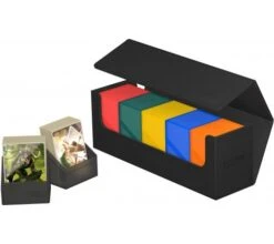 Ultimate Guard ArkHive 400+ XenoSkin Monocolor Black