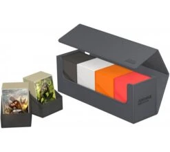 Ultimate Guard ArkHive 400+ XenoSkin Monocolor Grey 12 Ultimate Guard ArkHive 400+ XenoSkin Monocolor Grey -Card Game Shop ug 011251 4a