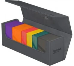 Ultimate Guard ArkHive 400+ XenoSkin Monocolor Grey 13 Ultimate Guard ArkHive 400+ XenoSkin Monocolor Grey -Card Game Shop ug 011251 5a