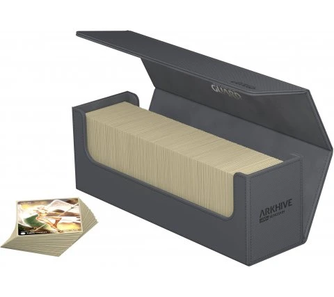 Ultimate Guard ArkHive 400+ XenoSkin Monocolor Grey 8 Ultimate Guard ArkHive 400+ XenoSkin Monocolor Grey - Image 6