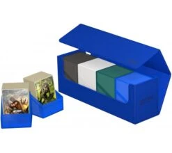 Ultimate Guard ArkHive 400+ XenoSkin Monocolor Blue -Card Game Shop ug 011253 4a