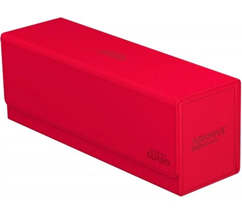 Ultimate Guard ArkHive 400+ XenoSkin Monocolor Red 5 Ultimate Guard ArkHive 400+ XenoSkin Monocolor Red - Image 3