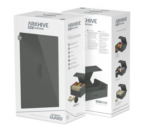 Ultimate Guard ArkHive 800+ XenoSkin Monocolor Grey 9 Ultimate Guard ArkHive 800+ XenoSkin Monocolor Grey - Image 7