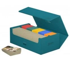 Ultimate Guard ArkHive 800+ XenoSkin Monocolor Petrol -Card Game Shop ug 011257 5