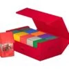 Ultimate Guard ArkHive 800+ XenoSkin Monocolor Red -Card Game Shop ug 011259 1