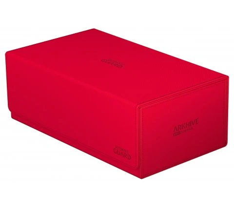 Ultimate Guard ArkHive 800+ XenoSkin Monocolor Red 4 Ultimate Guard ArkHive 800+ XenoSkin Monocolor Red - Image 2