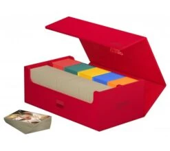 Ultimate Guard ArkHive 800+ XenoSkin Monocolor Red 13 Ultimate Guard ArkHive 800+ XenoSkin Monocolor Red -Card Game Shop ug 011259 5