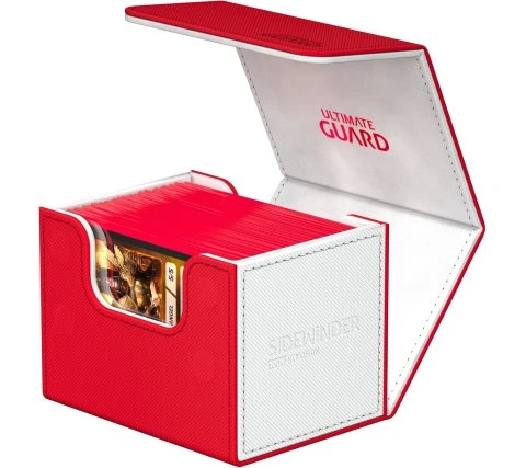 Ultimate Guard - Sidewinder 100+ XenoSkin SYNERGY: Red/White 5 Ultimate Guard - Sidewinder 100+ XenoSkin SYNERGY: Red/White - Image 3