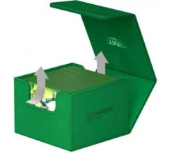 Ultimate Guard Sidewinder 133+ XenoSkin Monocolor - Green -Card Game Shop ug 011343 5