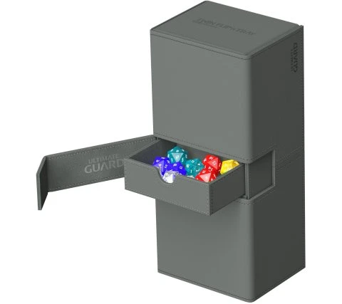 Ultimate Guard - Twin Flip'n'Tray 266+ XenoSkin: Grey 5 Ultimate Guard - Twin Flip'n'Tray 266+ XenoSkin: Grey - Image 3