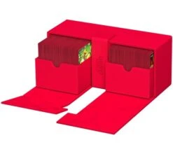 Ultimate Guard - Twin Flip'n'Tray 266+ XenoSkin: Red -Card Game Shop ug 011365 4