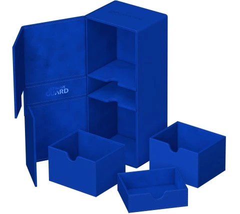 Ultimate Guard - Twin Flip'n'Tray 266+ XenoSkin: Blue 4 Ultimate Guard - Twin Flip'n'Tray 266+ XenoSkin: Blue - Image 2