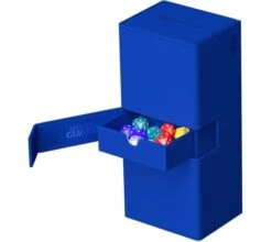 Ultimate Guard - Twin Flip'n'Tray 266+ XenoSkin: Blue 9 Ultimate Guard - Twin Flip'n'Tray 266+ XenoSkin: Blue -Card Game Shop ug 011366 3