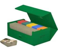 Ultimate Guard ArkHive 800+ XenoSkin Monocolor Green 13 Ultimate Guard ArkHive 800+ XenoSkin Monocolor Green -Card Game Shop ug 011395 5