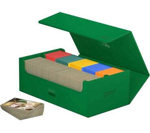 Ultimate Guard ArkHive 800+ XenoSkin Monocolor Green 7 Ultimate Guard ArkHive 800+ XenoSkin Monocolor Green - Image 5