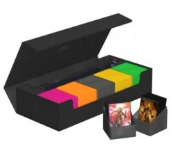 Ultimate Guard SuperHive Flip Case 550+ Monocolor Black -Card Game Shop ugd 011265 5
