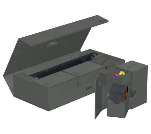 Ultimate Guard SuperHive Flip Case 550+ Monocolor Grey 8 Ultimate Guard SuperHive Flip Case 550+ Monocolor Grey - Image 6