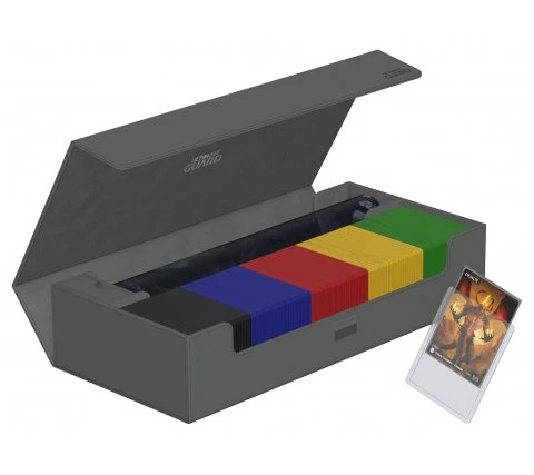 Ultimate Guard SuperHive Flip Case 550+ Monocolor Grey 9 Ultimate Guard SuperHive Flip Case 550+ Monocolor Grey - Image 7