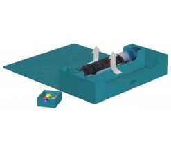 Ultimate Guard SuperHive Flip Case 550+ Monocolor Petrol -Card Game Shop ugd 011267 4