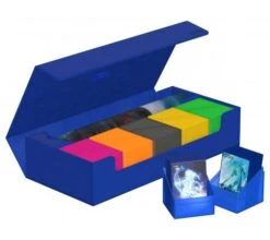Ultimate Guard SuperHive Flip Case 550+ Monocolor Blue -Card Game Shop ugd 011268 5