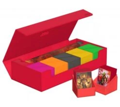 Ultimate Guard SuperHive Flip Case 550+ Monocolor Red 13 Ultimate Guard SuperHive Flip Case 550+ Monocolor Red -Card Game Shop ugd 011269 5