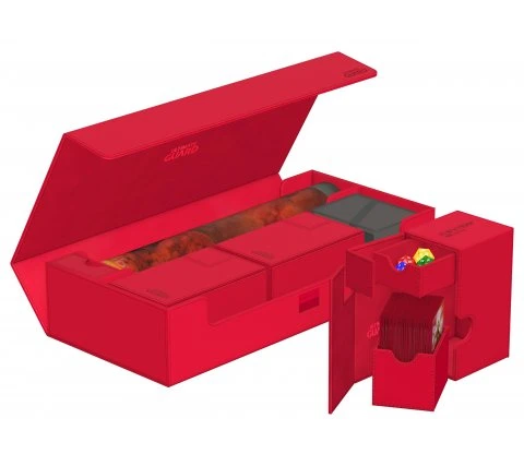 Ultimate Guard SuperHive Flip Case 550+ Monocolor Red 8 Ultimate Guard SuperHive Flip Case 550+ Monocolor Red - Image 6